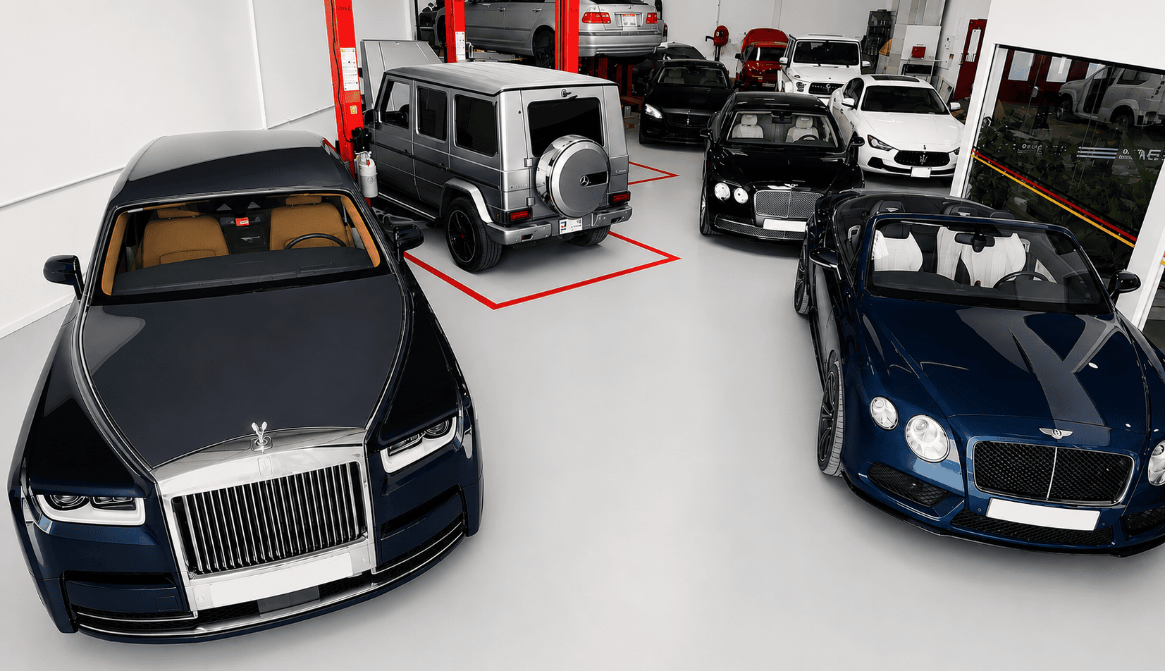 euro haus autocare garage view